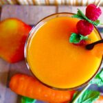 bebida detox de naranja y jengibre